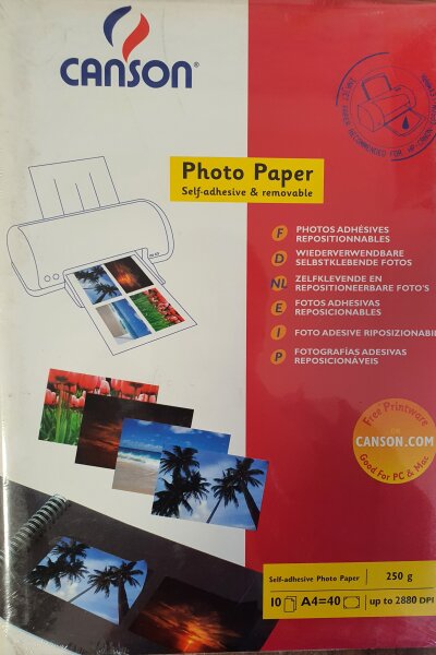 Canson Fotopapier 250g A4 10 Blatt