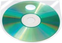 CD-Hülle selbstklebend 10 Stück m.Lasche Q-CONNECT KF27032