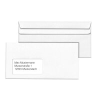 MAILmedia Briefumschläge DIN lang mit Fenster weiß selbstklebend 1.000 St.