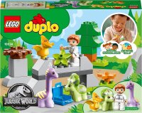 LEGO 10938 DUPLO Jurassic World Dinosaurier Kindergarten...