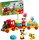 LEGO 10941 DUPLO Disney Mickys und Minnies Geburtstagszug, Spielzeugzug mit Kuchen und Ballons, Geschenk für Kleinkinder ab 2 Jahren, Mädchen und Jungen