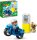 LEGO 10967 DUPLO Polizeimotorrad, Polizei-Spielzeug für Kleinkinder ab 2 Jahre, ideales Motorikspielzeug für Babys, Spielzeug-Motorrad für Mädchen und Jungen