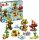 LEGO 10975 DUPLO Wilde Tiere der Welt Zoo Spielzeug mit Sound, mit 22 Tierfiguren und Steine, Lernspielzeug mit Weltkarten-Spielmatte für Jungen und Mädchen ab 2 Jahre