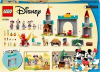 LEGO 10780 Disney Mickys Burgabenteuer Spielzeug-Schloss...
