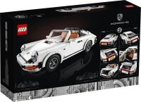 LEGO Creator Expert Modellauto Porsche 911 Sammlerstück 1458-teiliger Modellbausatz, Maße: 35cm x 16cm x 10cm, 10295