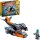 LEGO 31111 Creator 3-in-1 Cyber-Drohne - Cyber-Mech - Hoverbike, Set mit Roboter-Minifigur, Weltraum-Spielzeug aus Bausteinen für Kinder ab 6 Jahre