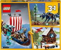 LEGO 31132 Creator 3in1 Wikingerschiff mit...