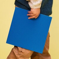 LEGO 11025 Classic Blaue Bauplatte, quadratische Grundplatte mit 32x32 Noppen als Basis für Konstruktionen und für weitere Sets, Konstruktionsspielzeug für Kinder