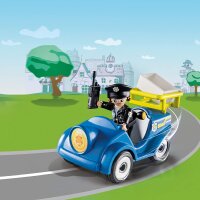 PLAYMOBIL Duck ON Call 70829 Mini-Auto Polizei, Spielzeug für Kinder ab 3 Jahren