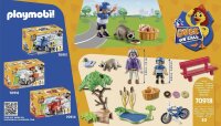 PLAYMOBIL Duck ON Call 70918 Polizei Action: Fang den Dieb!, Spielzeug für Kinder ab 3 Jahren