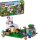 LEGO 21181 Minecraft Die Kaninchenranch, Bauernhof-Spielzeug für Jungen und Mädchen ab 8 Jahren mit Zähmer, Zombie und Tieren