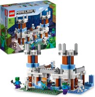 LEGO 21186 Minecraft Der Eispalast Set, Spielzeug-Schloss...