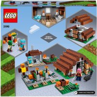 LEGO 21190 Minecraft Das verlassene Dorf, Spielzeug mit...