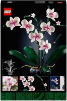 LEGO 10311 Icons Orchidee Set für Erwachsene zum Basteln von Zimmerdeko mit künstlichen Pflanzen, Botanical Collection Home Deko, Geschenk zum Valentinstag für Sie & Ihn