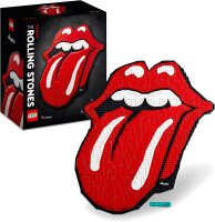 LEGO 31206 Art The Rolling Stones Logo Bastelset für...