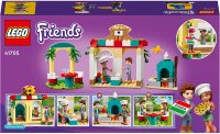 LEGO 41705 Friends Heartlake City Pizzeria Restaurant mit Essen als Spielzeug mit Mini-Puppen Olivia und Ethan, für Kinder ab 5 Jahren