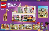 LEGO 41717 Friends Mias Tierrettungsmission mit Tierfiguren Zebra und Giraffe und 3 Mini-Puppen, Spielzeug für Kinder ab 7 Jahre
