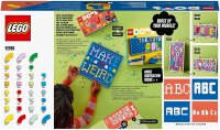 LEGO 41950 DOTS Ergängzungsset XXL - Botschaften, Kreativset für DIY Message Board für Kinder, Spielzeug Bastelset mit Buchstaben-Bausteinen