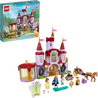 LEGO 43196 Disney Princess Belles Schloss, Schöne...