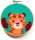 Avenue Mandarine - Ein Stickbild Punch Needle, Kreuzstich-Set für Kinder – ab 6 Jahren – Tiger zum Nähen Stoff 18 x 18 cm, Nadel Punch Needle, Nadel aus Kunststoff, Anleitung – KC151C