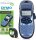 DYMO LetraTag LT-100H Beschriftungsgerät Handgerät | Tragbares Etikettiergerät mit ABC Tastatur | blau | Ideal fürs Büro oder zu Hause