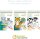Avenue Mandarine ‎GY105C - Malblock Graffy Color, Zeichenpapier 120g, mikroperforiert, 2 x 12 Designs = 24 Blatt, geeignet für Kinder ab 3 Jahren, 1 Stück, Mutter/Kind Haustiere