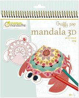 Avenue Mandarine GY094C - Malbuch Graffy Pop Mandala,...