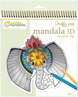 Avenue Mandarine GY106C Malbuch Graffy Pop Mandala,...