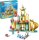 LEGO 43207 Disney Arielles Unterwasserschloss, Geschenkidee für Mädchen und Jungen ab 6 Jahren mit Arielle die kleine Meerjungfrau und 4 Delfin-Figuren
