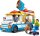 LEGO 60253 City Great Vehicles Eiswagen, kreatives Spielzeug mit Skater- und Hundefigur, Geschenk für Mädchen und Jungen ab 5 Jahren, Kinderspielzeug