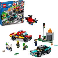 LEGO 60319 City Löscheinsatz und Verfolgungsjagd mit...