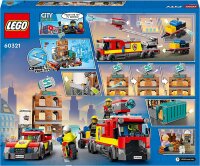 LEGO 60321 City Feuerwehreinsatz mit Löschtruppe,...