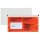 DOCUFIX Begleitpapiertasche, DL, selbstklebend, 250 Stück, rot 2FVDO402023
