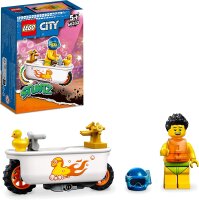 LEGO 60333 City Stuntz Badewannen-Stuntbike, Set mit...