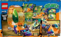 LEGO 60338 City Stuntz Schimpansen-Stuntlooping, Action-Spielzeug mit Rampe, Stunt-Motorrad und 3 Minifiguren für Kinder ab 7 Jahre
