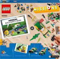 LEGO 60353 City Tierrettungsmissionen, interaktives digitales Abenteurspielset mit Pickup, 3 Minifiguren und Tierfiguren, Spielzeug ab 6 Jahre für Mädchen und Jungen