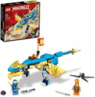 LEGO 71760 NINJAGO Jays Donnerdrache EVO, Drachen Spielzeug für Kinder ab 6 Jahren mit Drachenfigur und Schlangen, Blitzdrache