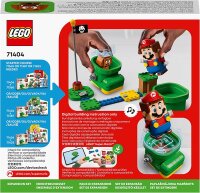 LEGO 71404 Super Mario Gumbas Schuh – Erweiterungsset, Spielzeug zum kombinieren mit Mario, Luigi oder Peach Starterset, mit Gumba Figur