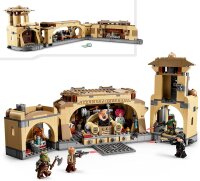 LEGO 75326 Star Wars Boba Fetts Thronsaal Spielzeug zum Bauen mit Palasts von Jabba und 7 Minifiguren, ab 9 Jahren