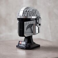 LEGO 75328 Star Wars Mandalorianer Helm Modell, Sammlerstück Zimmer-Deko und EIN tolles Geschenk für Erwachsene, Bausatz, Männer, Frauen, Mama, Papa, Sammler-Geschenkidee