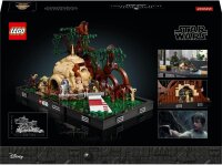 LEGO 75330 Star Wars Jedi Training auf Dagobah – Diorama Set für Erwachsene mit Luke Skywalker, Yoda, R2-D2 und Luke Skywalkers X-Wing, Geschenkidee für Männer, Frauen, Ihn, Sie
