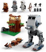 LEGO 75332 Star Wars at-ST, Bauspielzeug für Vorschulkinder ab 4 Jahren mit Ewok Wicket und Scout Trooper Minifiguren und Starter-Bauelement, Set 2022