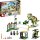 LEGO 76944 Jurassic World T. Rex Ausbruch, Dinosaurier Spielzeug ab 4 Jahre