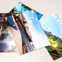 inapa Fotopapier tecno Photo Professional: 10x15 cm, 270 g/m², 50 Blatt, weiß, hochglänzend, sofort trocken, für Tintenstrahldrucker
