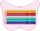 Faber-Castell 201971 - Geschenkset Schmetterling, Buntstifte Set Sparkle, 20-teilig, inkl. Schmetterling Sticker