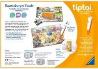 Ravensburger tiptoi Puzzle 00172 Puzzle für kleine Entdecker: Müllabfuhr, Kinderpuzzle ab 3 Jahren, für 1 Spieler