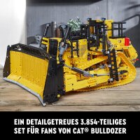 LEGO 42131 Technic Appgesteuerter Cat D11 Bulldozer, Set für Erwachsene, ferngesteuerte Autos, Geschenkidee Baufahrzeug