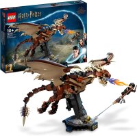 LEGO 76406 Harry Potter Ungarischer Hornschwanz, Drachen Spielzeug, Figur aus der Wizarding World, Fanartikel, Zimmer-Deko Geschenk