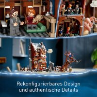 LEGO 76407 Harry Potter Heulende Hütte und Peitschende Weide, 2in1 Set aus der Gefangene von Askaban, Fanartikel aus der Wizarding World, tolle Geschenk-Idee
