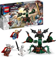 LEGO 76207 Marvel Angriff auf New Asgard, Monster und 3...
